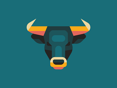 El Toro animal animal logo bull geometric icon mark minimal shape spain taurus toro