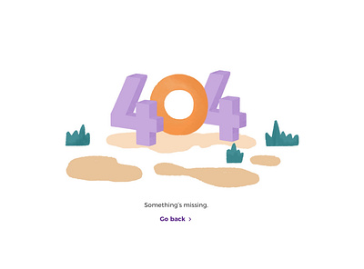 Page 404 404 error 404page design dessin error 404 error message illustraion lost losttype orange purple