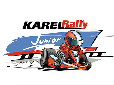 Kart racing car caricature cartoon f1 fast helmet illustration kart karting motorbike procreate racer raceway racing rally speed sport team vector womenseries