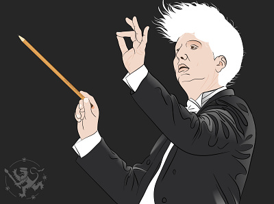 Imagine you re holding a conductor two callmefafa conductor illustration imagine kapellimestari kuvitus madeinaffinity tahtipuikko