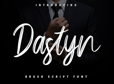 Dastyn - Brush Script Font best seller branding calligraphy corporate font fonts handwritten lettering natural playfull script