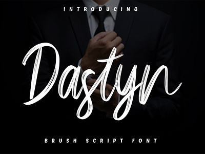 Dastyn - Brush Script Font