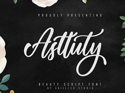 Asttuty Beauty Script Font valentine