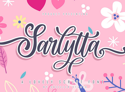 Sarlytta A Lovely Script Font valentine