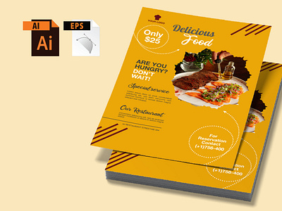 Delicious Food Flyer Template