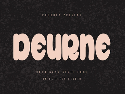 Deurne - Bold Sans Serif Font