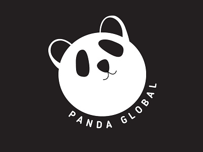 Panda Global #dailylogochallenge dailylogochallenge panda panda bear panda global panda logo