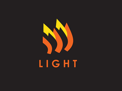 Flame logo dailylogo dailylogochallenge fire flame flame logo light liight sizzle wood