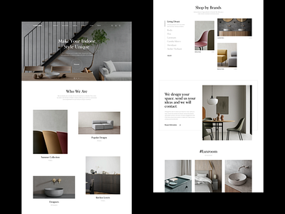 Luxroom | E-Commerce Website