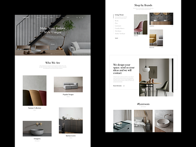 Luxroom | E-Commerce Website by Givi Dautashvili for Bold Monkey on ...