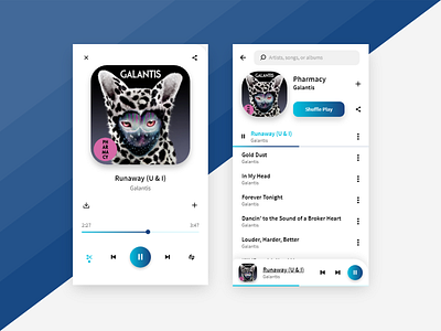 Music Player - Mobile app