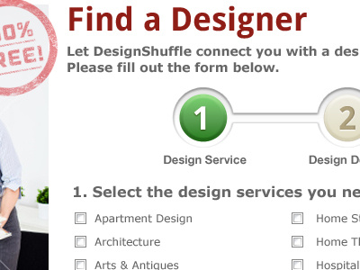 Find a designer form interior design steps ui web design