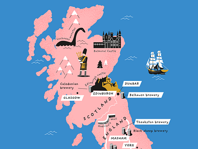 Balmoral Castle Location Map Balmoral Castle Designs, Themes, Templates And Downloadable Graphic  Elements On Dribbble