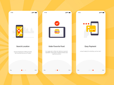 Food App Onboarding