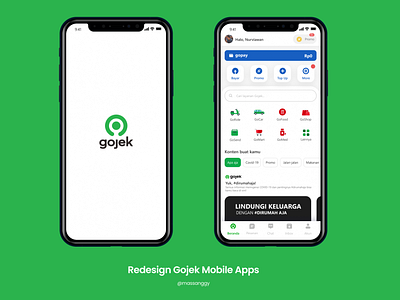 Redesign Gojek Mobile Apps