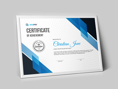 Certificate Design