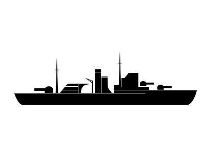 Battleship Logo - SVG Concept Art