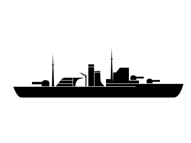 Battleship Logo Svg Concept Art By Jade Pennig On Dribbble 