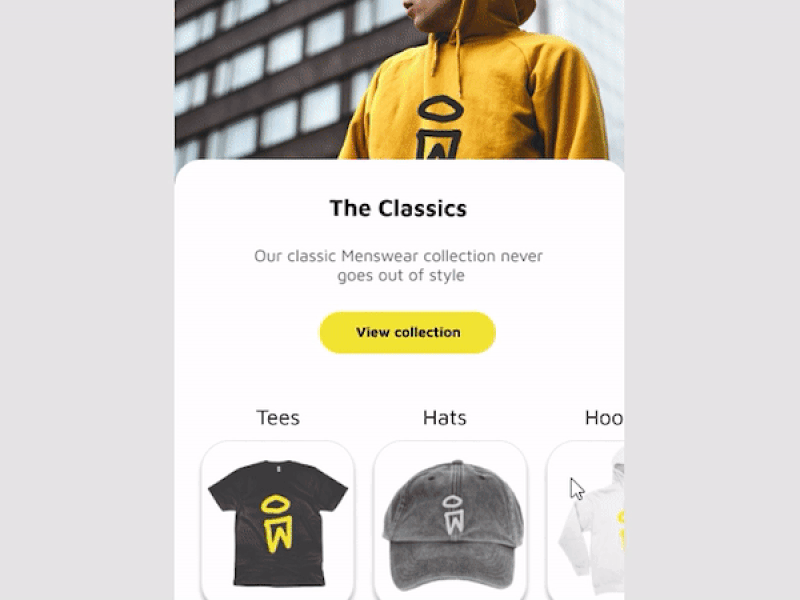 15 Minute Design Challenge - E Commerce Products Page (Animated) animated branding challenge design ecommerce figma gif product design product design tool transistions ui user experience userinterface ux