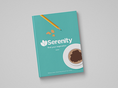 Serenity (Self Help Book) book graphic design illustrations self help book student