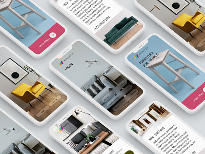 manooth furniture app design productdesign ui ui design