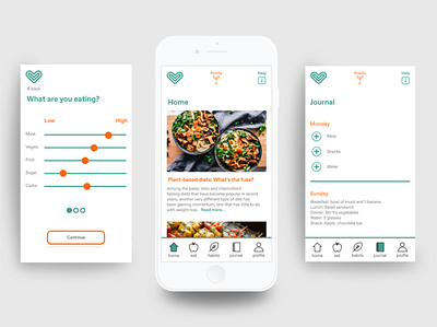 vita is on a mission branding diet health productdesign ui ui design ux