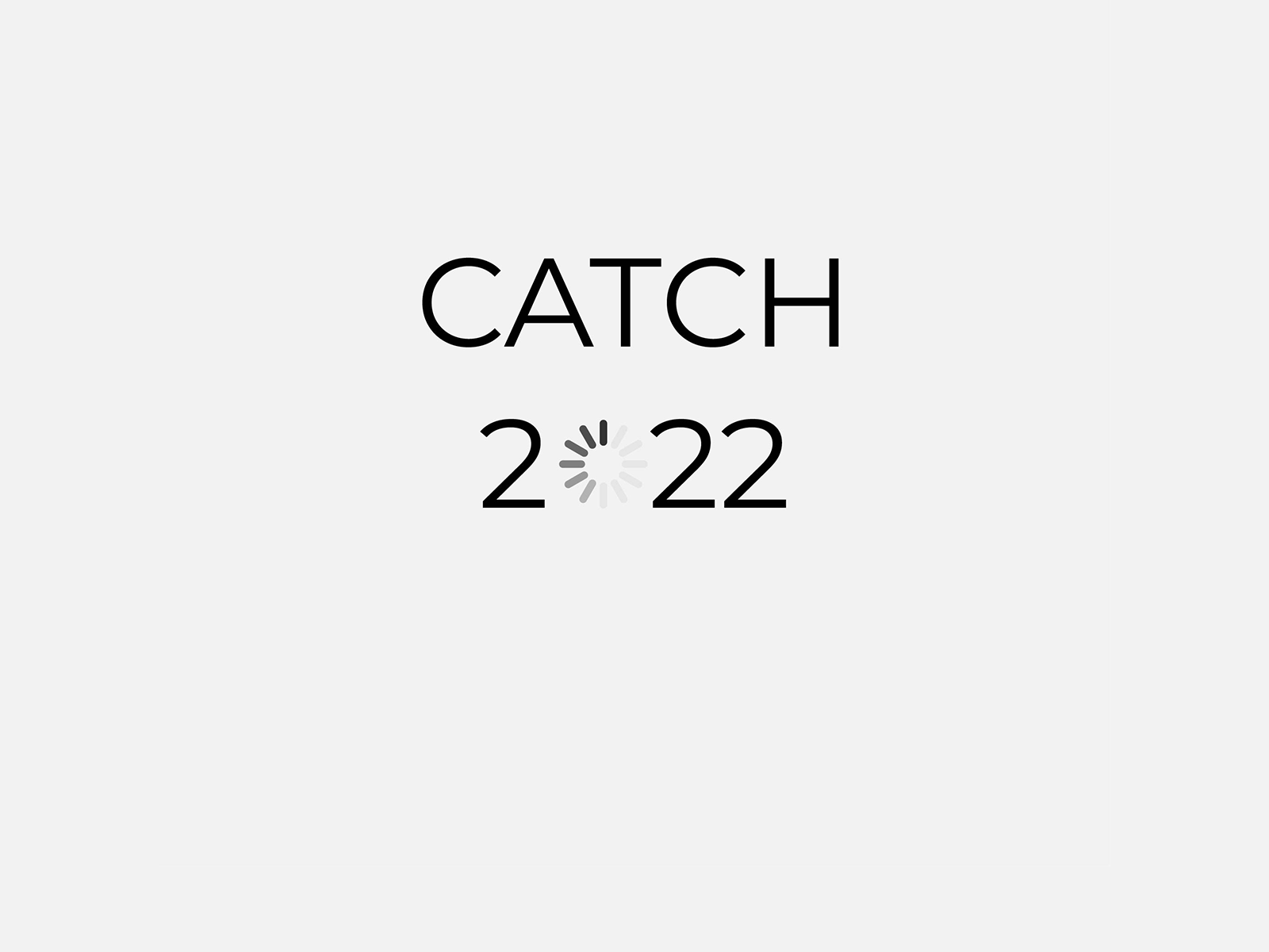 Catch '22 2022 catch 22 catch22 graphic design holiday