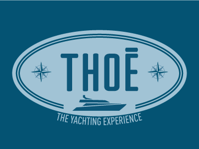 Last version // Thoé boat logo
