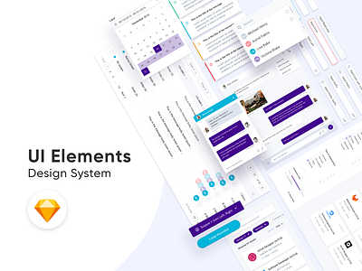 UI Elements/Components calendar chat dashboad dashboard ui design dropdown form form fields forms input fields popup sketch sketchapp ui ui library ui system uidesign uikit ux uxdesign