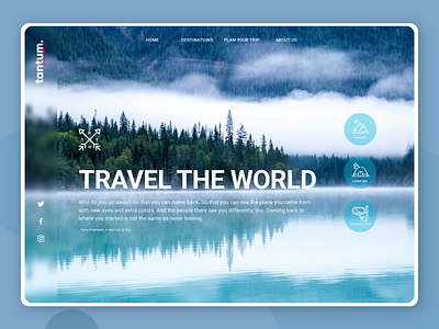 Travel Landing Page