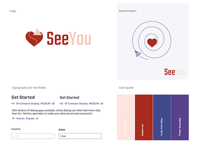 Dating app | Brand identity