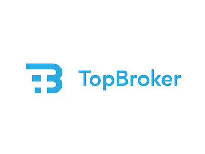 Top Broker logo broker grid logo top