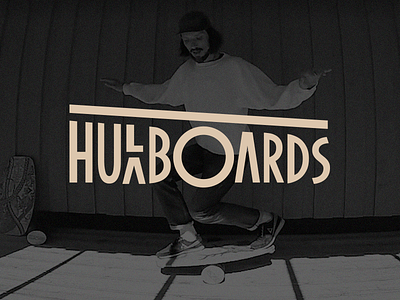 Hula Boards logo balance board logo
