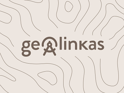 Geolinkas logo branding geodesy logo