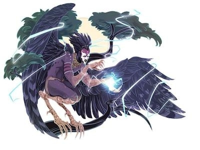 Mythical Creatures design illustration web