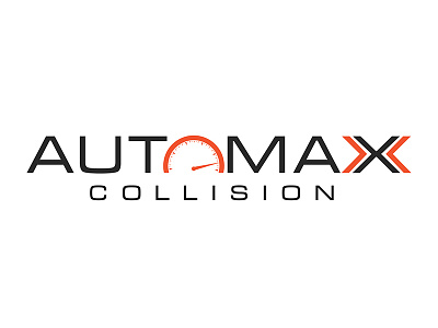 Automax autobody collision logo max