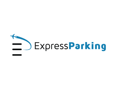 Expess Parking Logo branding logo parking