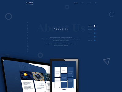 agency app branding ui website