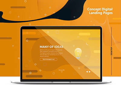 Concept landing page