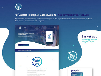 UI/UX Design Basket App app branding design illustration logo ui ux vector web website