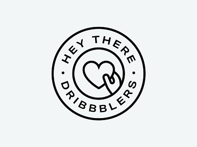Hey there dribbblers! branding design icon identity logo minimal type typography vector