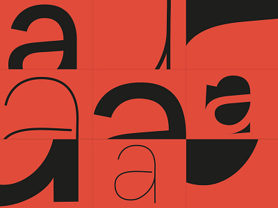 The madness of designing an a! design identity minimal type typography