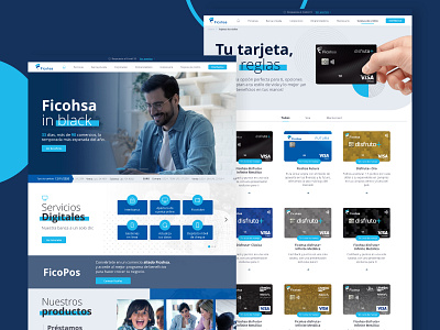 Bank web design