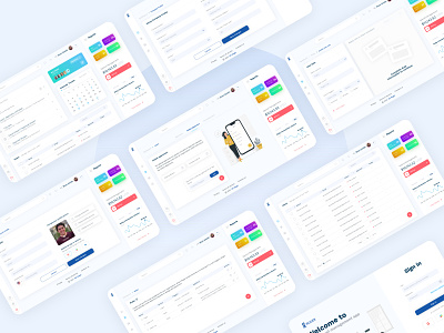 Dashboard web design