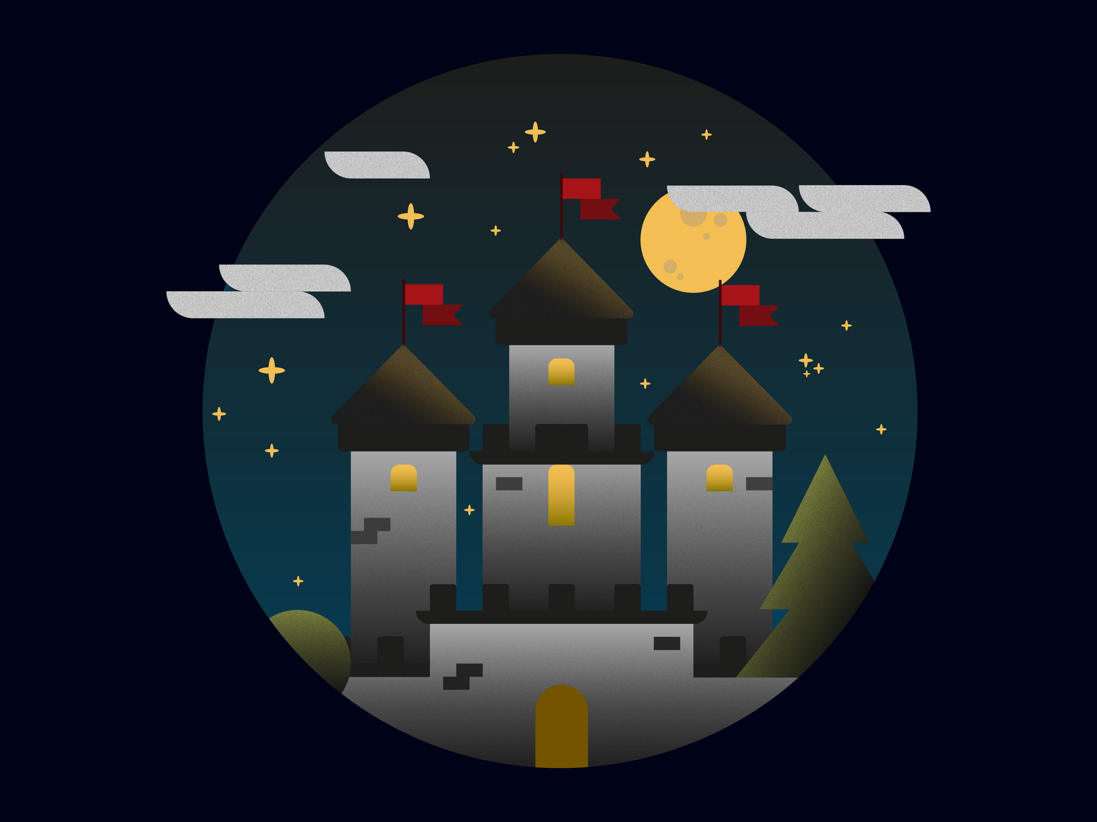 Castle - Dream by Ivan Morra on Dribbble