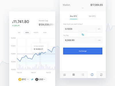 Crypto Mobile Ui