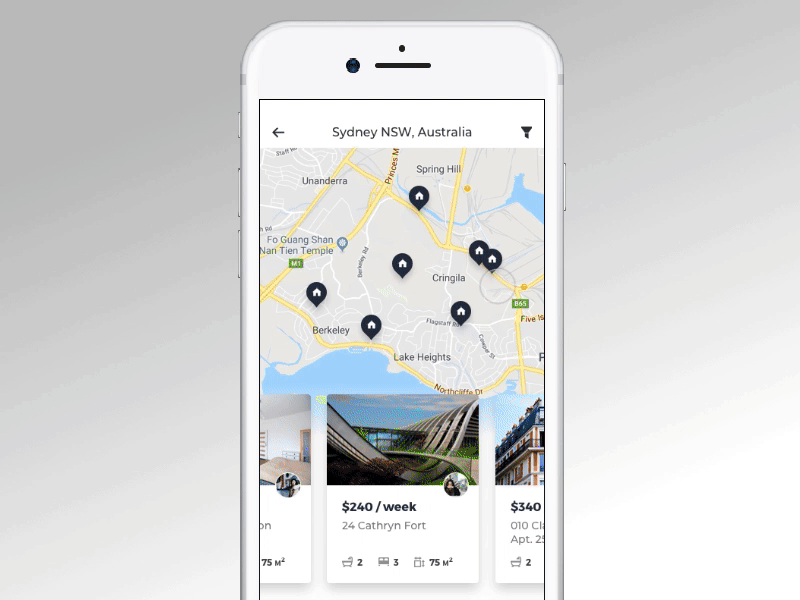 Find an Apartment by Artyom Khamitov on Dribbble