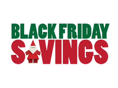 Black Friday Logo Design 2 christmas identity logo savings