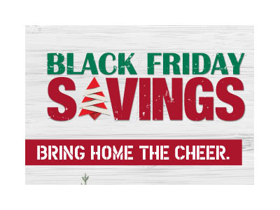 Holiday 2016 3-Tier Concept black friday holiday logo savings