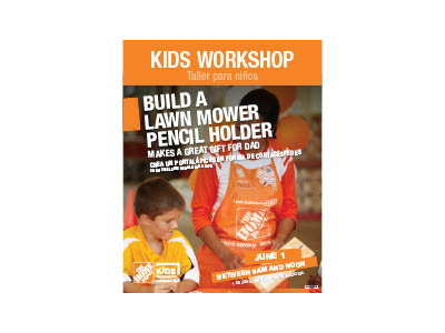 Workshops Posters poster the home depot workshops